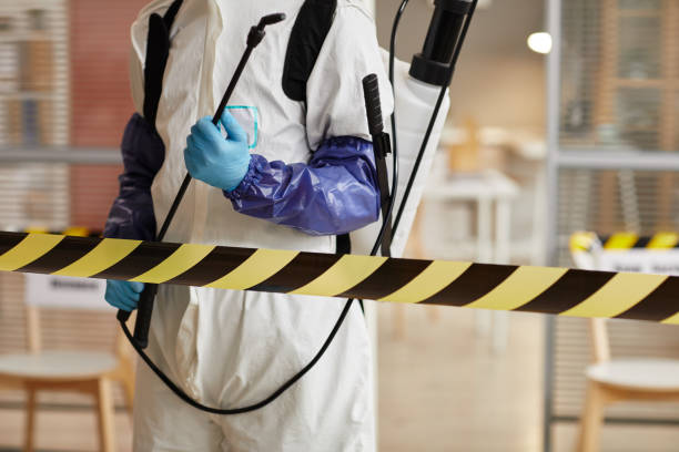 Professional Hoarding Cleanup technician working in Boswell, IN